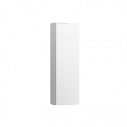 Шкаф-колонна Kartell by laufen 40х27х130 см, белый матовый, 1 дверь, 4 полки, правый, подвесной монтаж, система push-to-open 4.0828.2.033.640.1 Laufen